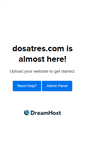 Mobile Screenshot of dosatres.com